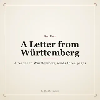 A Letter from Württemberg