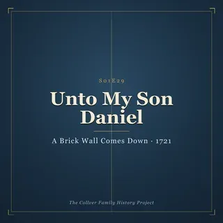 Unto My Son Daniel